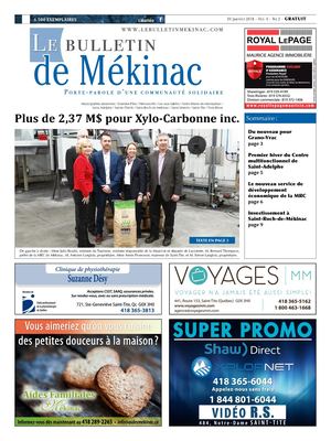 Le Bulletin de Mékinac - février 2018