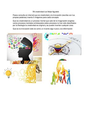 7b Creatividad Luis Felipe Agudelo
