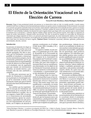 Orientacion  Vocacional y Familiar