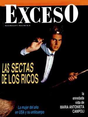 REVISTA EXCESO EDICION Nº 3 MARZO 1989