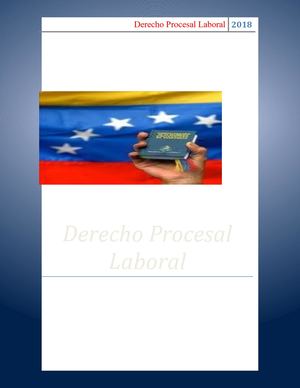Rasgos Históricos Del Derecho Adjetivo Del Trabajo