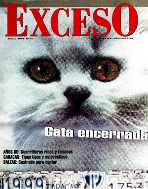 REVISTA EXCESO EDICION Nº 73 MARZO 1995