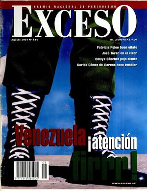 REVISTA EXCESO EDICIÓN Nº 144 AGOSTO 2001