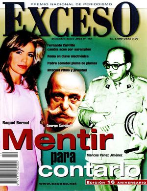 REVISTA EXCESO EDICIÓN Nº 181 DICIEMBRE ENERO 2005