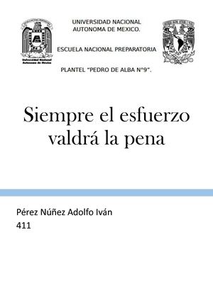 (PDF) Fotonovela: "Siempre El Esfuerzo Valdrá La Pena"