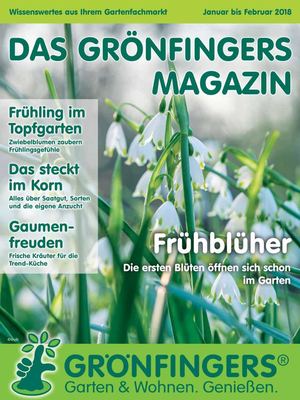 Das Grönfingers Magazin 1-2018