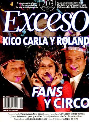 REVISTA EXCESO EDICIÓN Nº 203 DICIEMBRE ENERO 2007