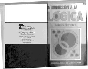 Introduccion A La Logica Sergio Custodio