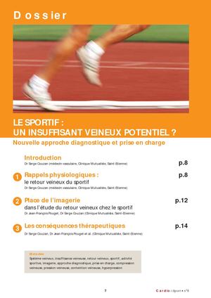 Retour Veineux Du Sportif Cardio Et Sport 2006