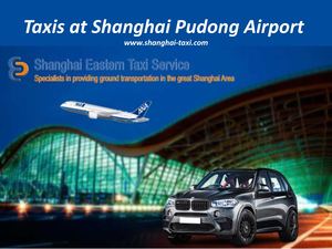 Taxis At Shanghai Pudong Airport
