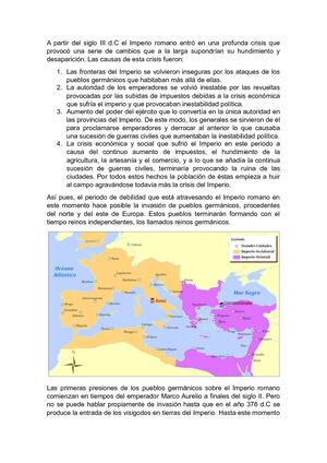 Las Invasiones Germánicas