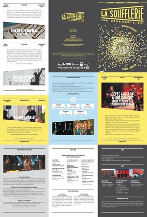 La Soufflerie - Programme Musiques Actuelles - janvier à mai 2018