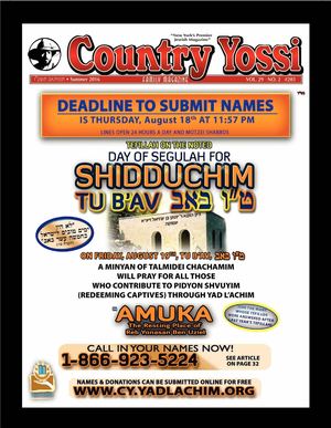 Country Yossi Family Magazine #203