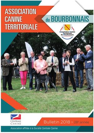Revue Association Canine Territoriale du Bourbonnais 2018 2018