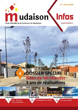 Mudaison Infos N°7 Janvier 2018