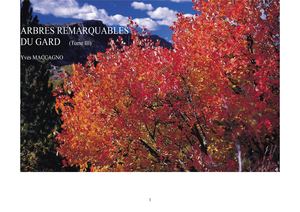 Arbres Remarquables Du Gard Tome 3 Partie 1