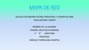 Mapa De Red _Tenorio Cruz Dulce Marisol