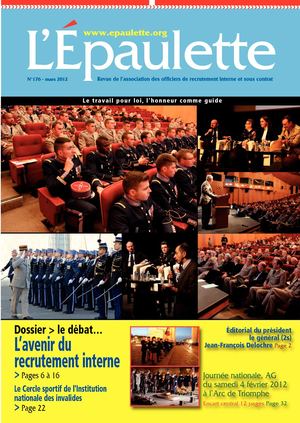 EPAULETTE N° 176 MARS 2012