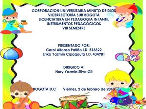 Instrumentos Pedagógicos