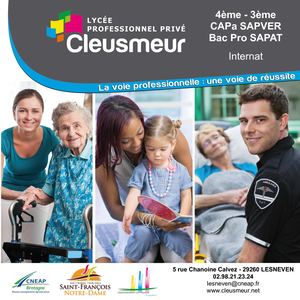 Brochure présentation lycée Le Cleusmeur