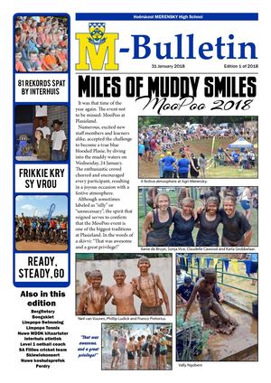 M-Bulletin: 31 January 2018