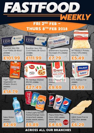 Fastfood Weekly 2nd 8th Feb 2018