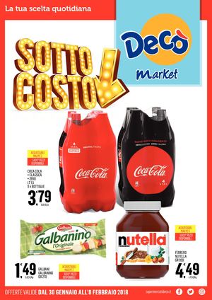 Offerte valide dal 30/1/2018 al 08/2/2018