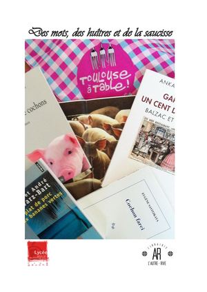 Des mots, des huîtres et de la saucisse