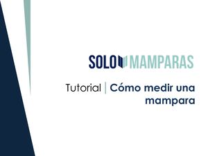 Tutorial para medir tu mampara de ducha