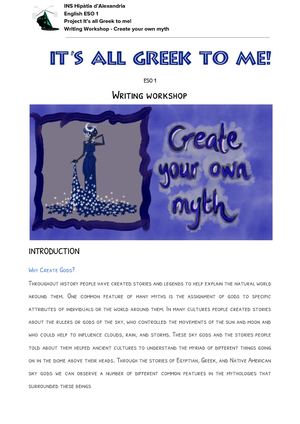 Writing Workshop_It's All Greek To Me! Student's Book