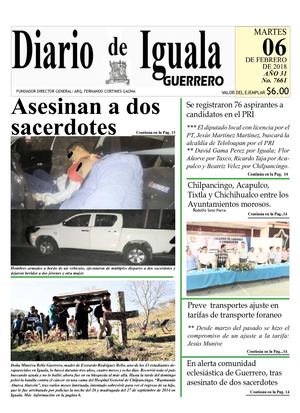 Diario De Iguala Martes 06 De Febrero De 2018 De 2018