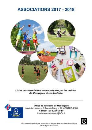 2017 2018 Livret Associations