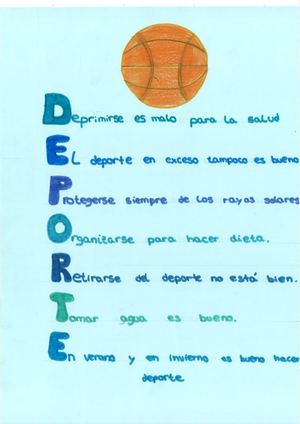 Habitos Saludables 1ºeso POEMAS Y ACRÓSTICOS