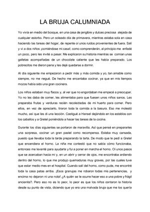 Personajes Calumniados