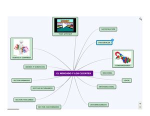 MAPA MENTAL EL MERCADO Y SUS CLIENTES