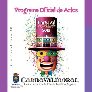 Programa Carnavalmoral 2018