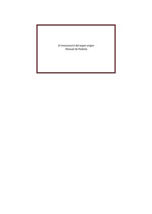 Treball Mecanoscrit del segon origen