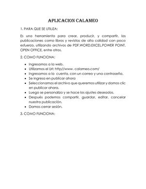 Aplicacion Calameo