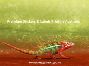Premium Stickers & Labels Printing Australia - Chameleon Print Group