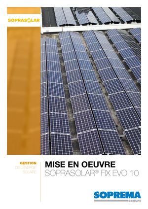 NOTICE DE POSE - Soprasolar Fix Evo 10