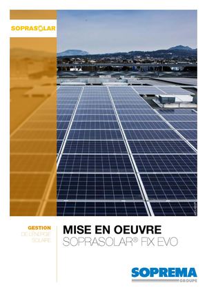 Notice De Pose - Soprasolar Fix Evo