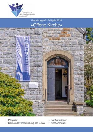 Gemeindegruß - Frühjahr 2018