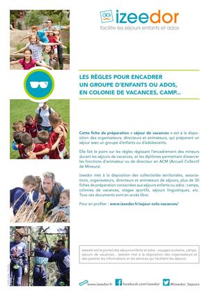 Encadrer une colonie de vacances ou un séjour de mineurs