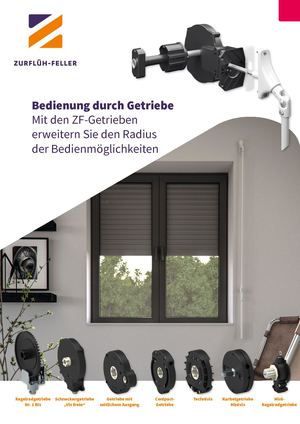 Bedienung durch Getriebe Mit den ZF-Getrieben erweitern Sie den Radius der Bedienmöglichkeiten