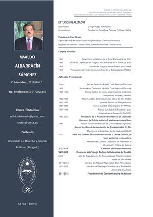 ¿Quién es Waldo Albarracín?