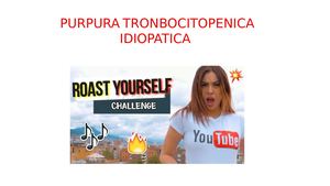 Purpura Tronbocitopenica Idiopatica 1