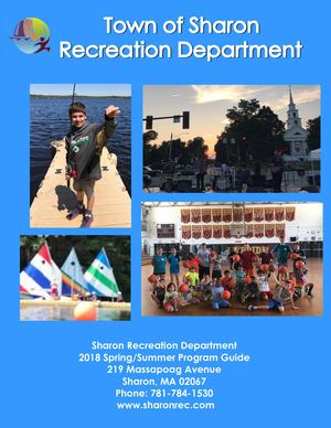 Sharon Recreation Guide Summer 2018