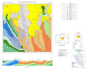 Mapa Geolog Cuadran Rioja H13i1