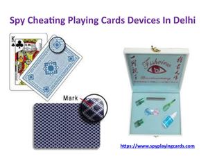 Spy Cheating Playing Cards Devices In Delhi