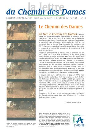 La Lettre Du Chemin Des Dames N° 8 - Novembre 2005